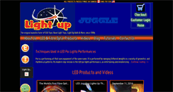 Desktop Screenshot of lightupandjuggle.com